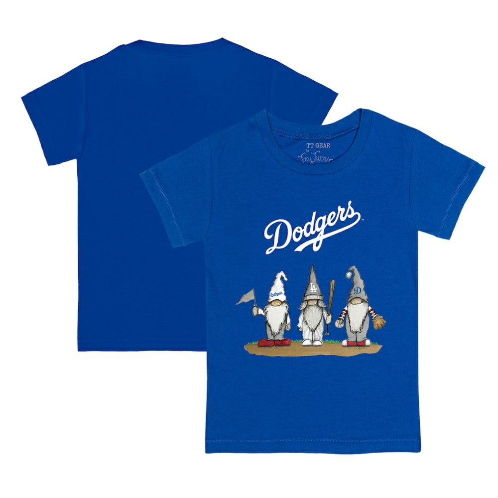 Los Angeles Dodgers Tiny Turnip Youth Gnomes T-Shirt Royal