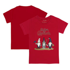 St. Louis Cardinals Tiny Turnip Youth Gnomes T-Shirt Red