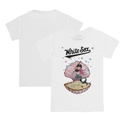 Chicago White Sox Tiny Turnip Youth Mermaid T-Shirt White