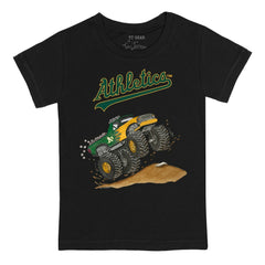 Athletics Tiny Turnip Youth Monster Truck T-Shirt Black