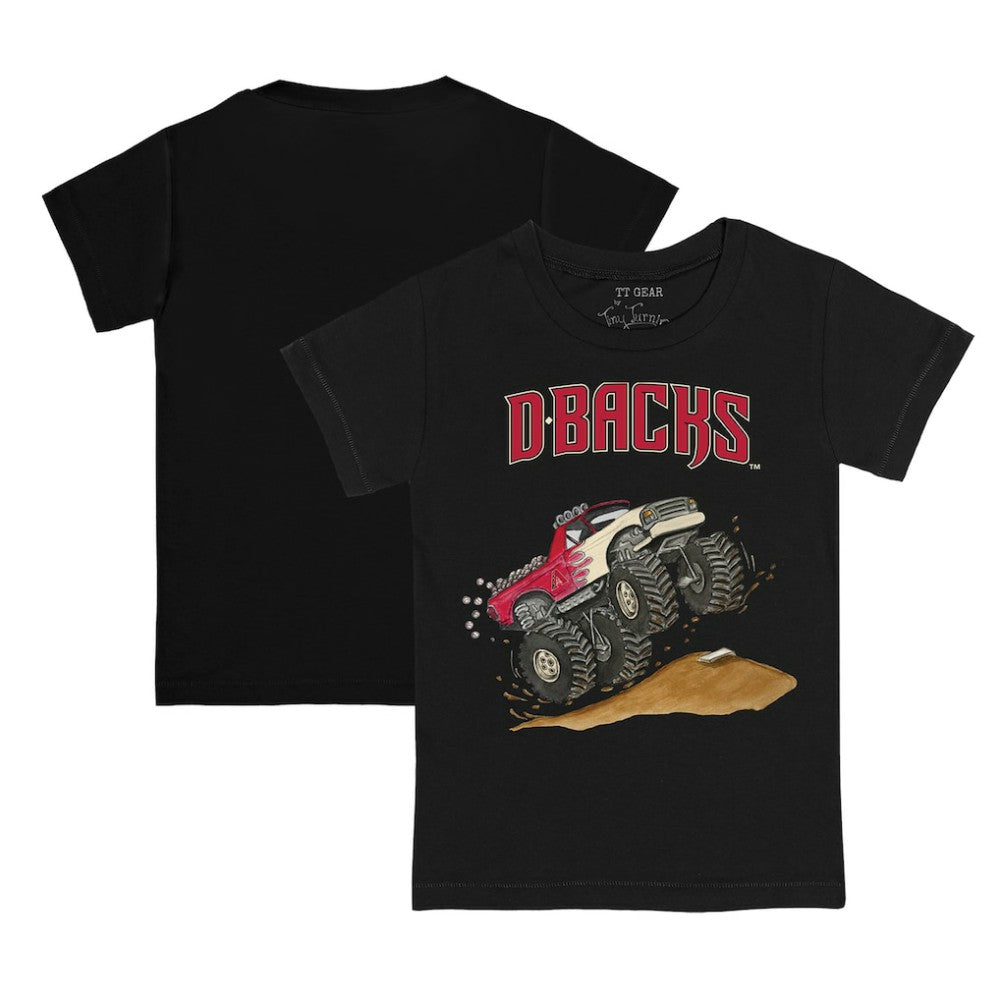 Arizona Diamondbacks Tiny Turnip Youth Monster Truck T-Shirt Black