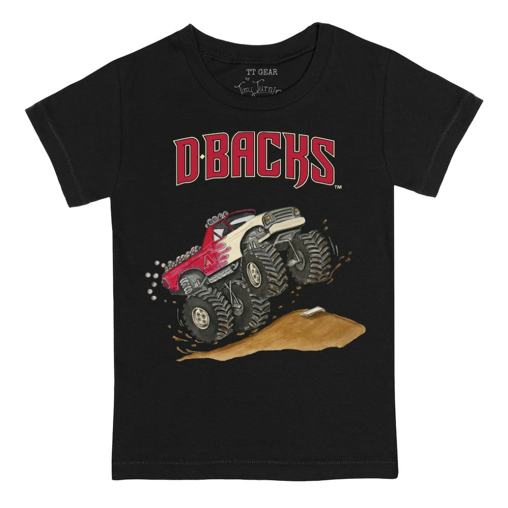 Arizona Diamondbacks Tiny Turnip Youth Monster Truck T-Shirt Black
