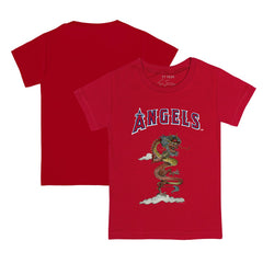 Los Angeles Angels Tiny Turnip Youth 2024 Year of the Dragon T-Shirt Red