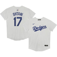 Shohei Ohtani Los Angeles Dodgers Preschool Home Game Player Jersey White