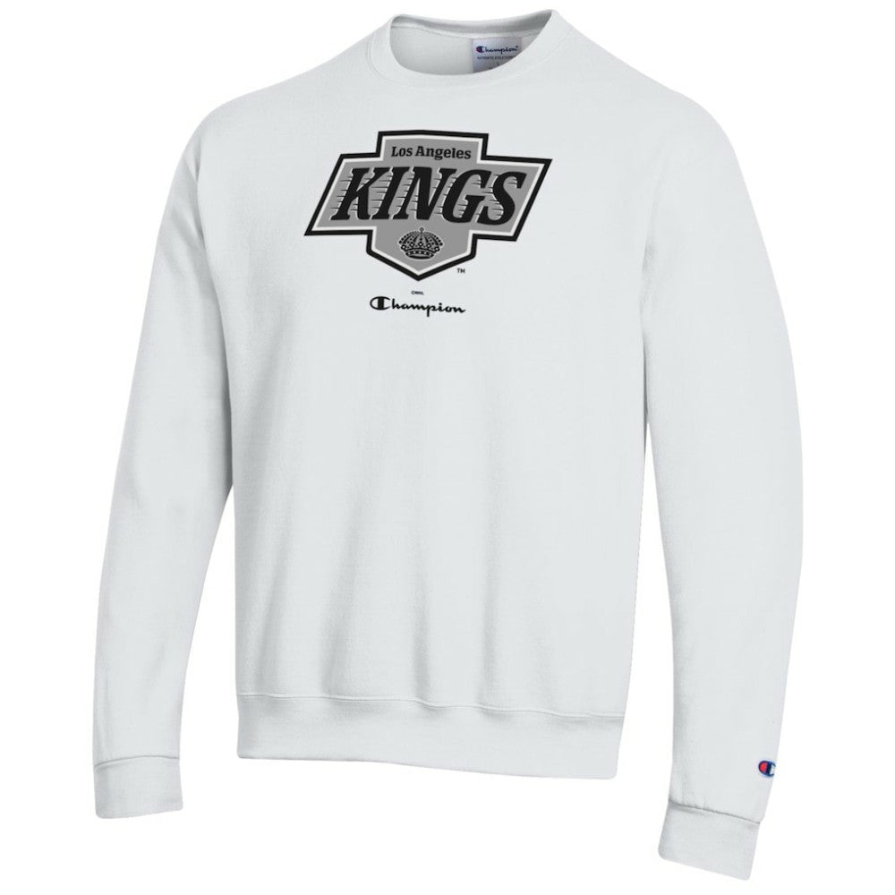Los Angeles Kings Champion Eco Powerblend Crewneck Sweatshirt - White Sweatshirts