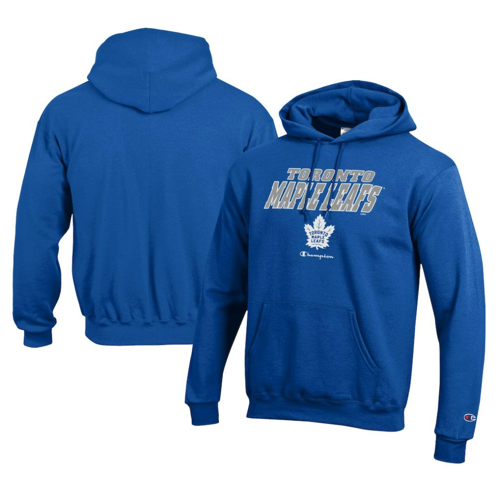 Toronto Maple Leafs Champion Eco Powerblend Pullover Hoodie - Royal Hoodies