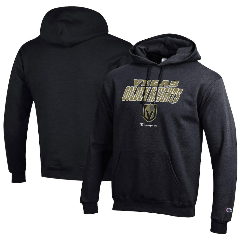 Vegas Golden Knights Champion Eco Powerblend Pullover Hoodie - Black Hoodies