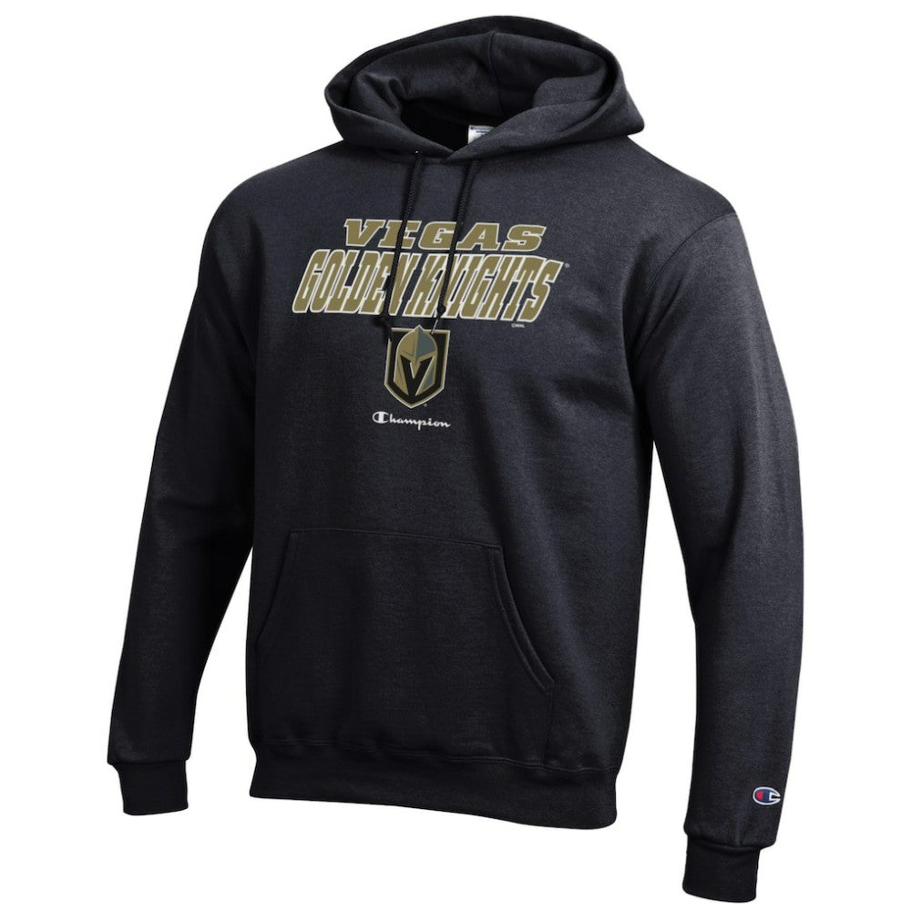 Vegas Golden Knights Champion Eco Powerblend Pullover Hoodie - Black Hoodies