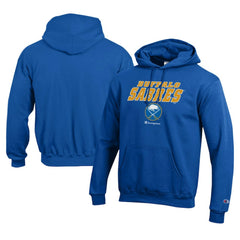Buffalo Sabres Champion Eco Powerblend Pullover Hoodie - Royal Hoodies
