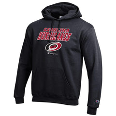 Carolina Hurricanes Champion Eco Powerblend Pullover Hoodie - Black Hoodies
