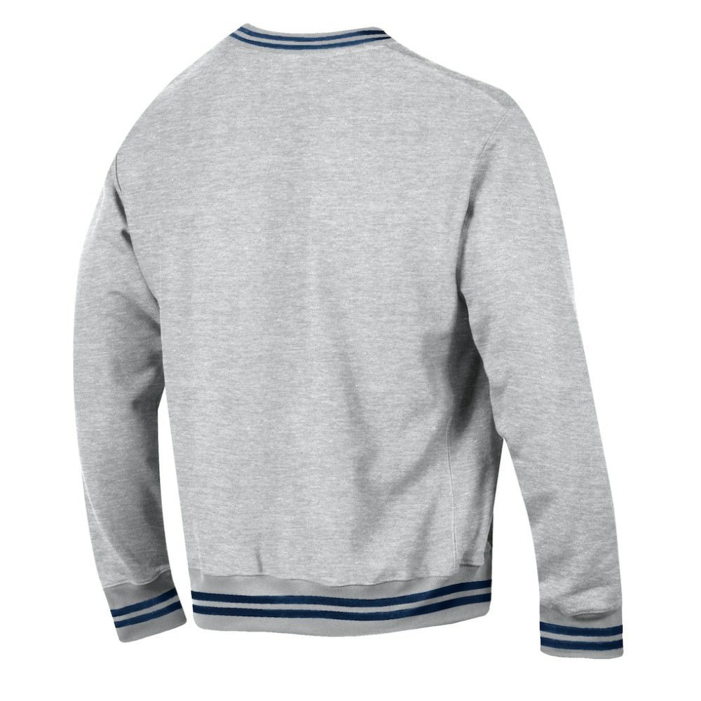 Seattle Kraken Champion Reverse Weave Yarn Dye Pullover Sweatshirt - Heather Gray Sweatshirts