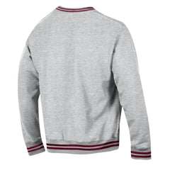 Colorado Avalanche Champion Reverse Weave Yarn Dye Pullover Sweatshirt - Heather Gray Sweatshirts