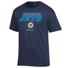 Winnipeg Jets Champion Jersey T-Shirt - Navy T-shirts
