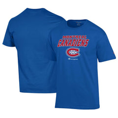 Montreal Canadiens Champion Jersey T-Shirt - Royal T-shirts