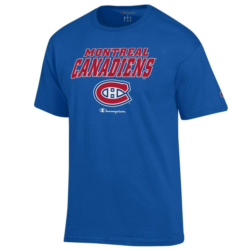 Montreal Canadiens Champion Jersey T-Shirt - Royal T-shirts