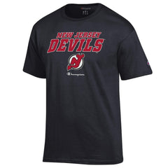 New Jersey Devils Champion Jersey T-Shirt - Black T-shirts