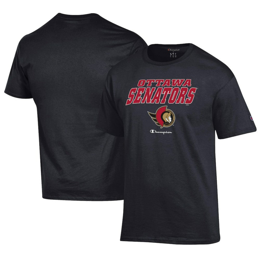 Ottawa Senators Champion Jersey T-Shirt - Black T-shirts