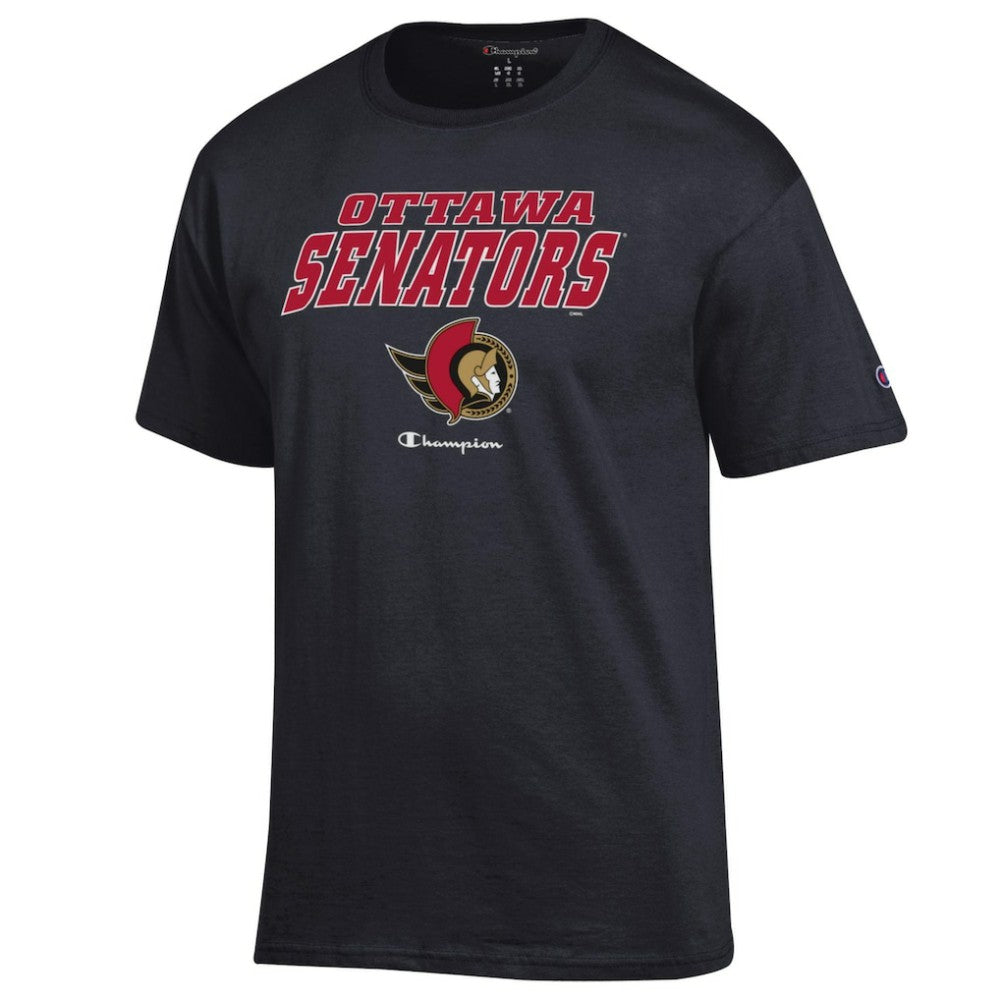 Ottawa Senators Champion Jersey T-Shirt - Black T-shirts