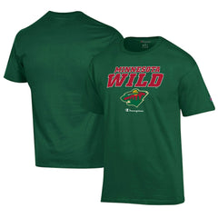 Minnesota Wild Champion Jersey T-Shirt - Hunter Green T-shirts