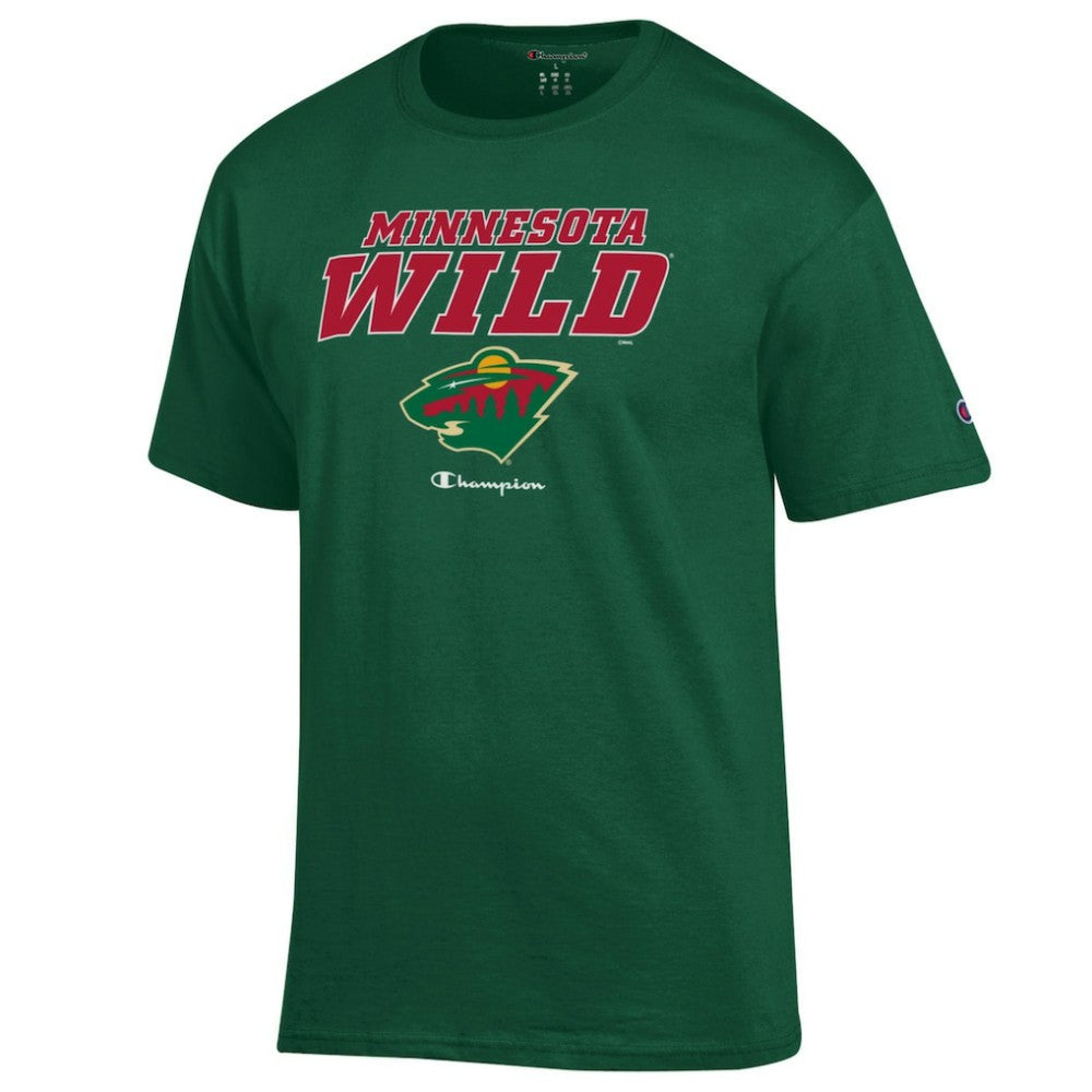 Minnesota Wild Champion Jersey T-Shirt - Hunter Green T-shirts