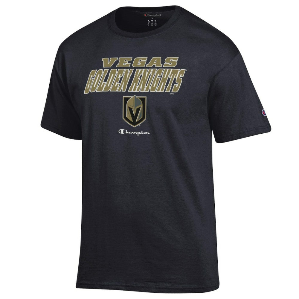 Vegas Golden Knights Champion Jersey T-Shirt - Black T-shirts