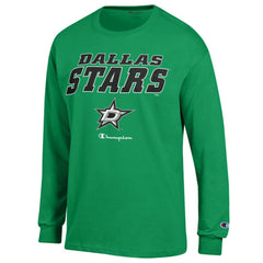 Dallas Stars Champion Long-Sleeve Jersey T-Shirt - Kelly Green T-shirts