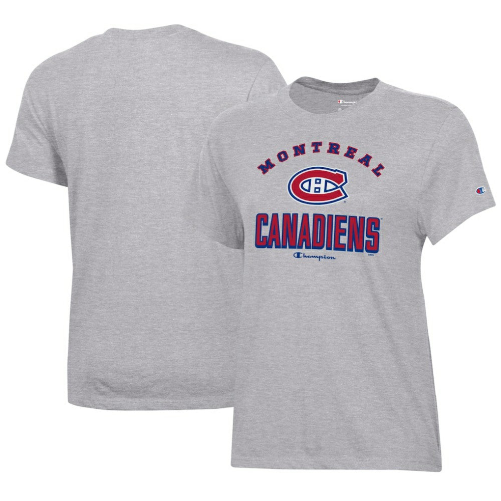 Montreal Canadiens Champion Women's Core T-Shirt - Heather Gray T-shirts