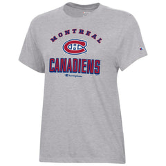 Montreal Canadiens Champion Women's Core T-Shirt - Heather Gray T-shirts