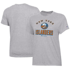 New York Islanders Champion Women's Core T-Shirt - Heather Gray T-shirts