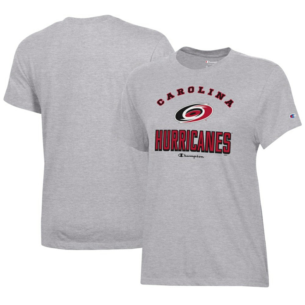 Carolina Hurricanes Champion Women's Core T-Shirt - Heather Gray T-shirts