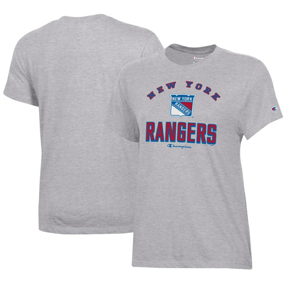 New York Rangers Champion Women's Core T-Shirt - Heather Gray T-shirts