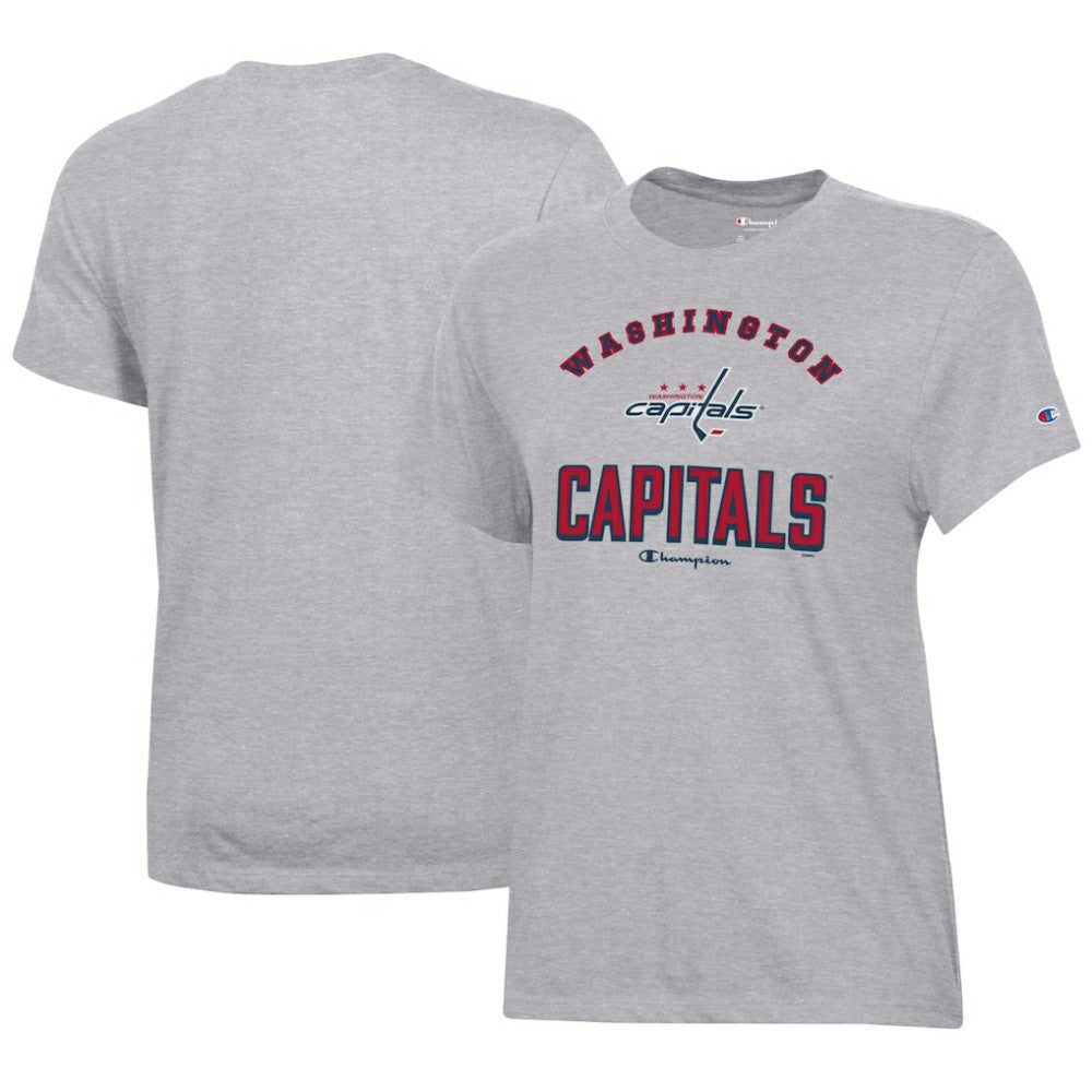 Washington Capitals Champion Women's Core T-Shirt - Heather Gray T-shirts
