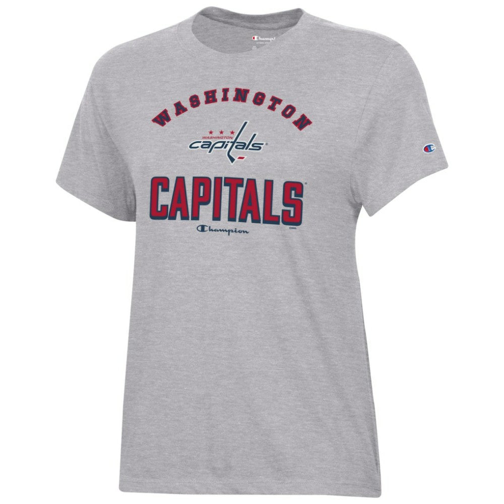 Washington Capitals Champion Women's Core T-Shirt - Heather Gray T-shirts