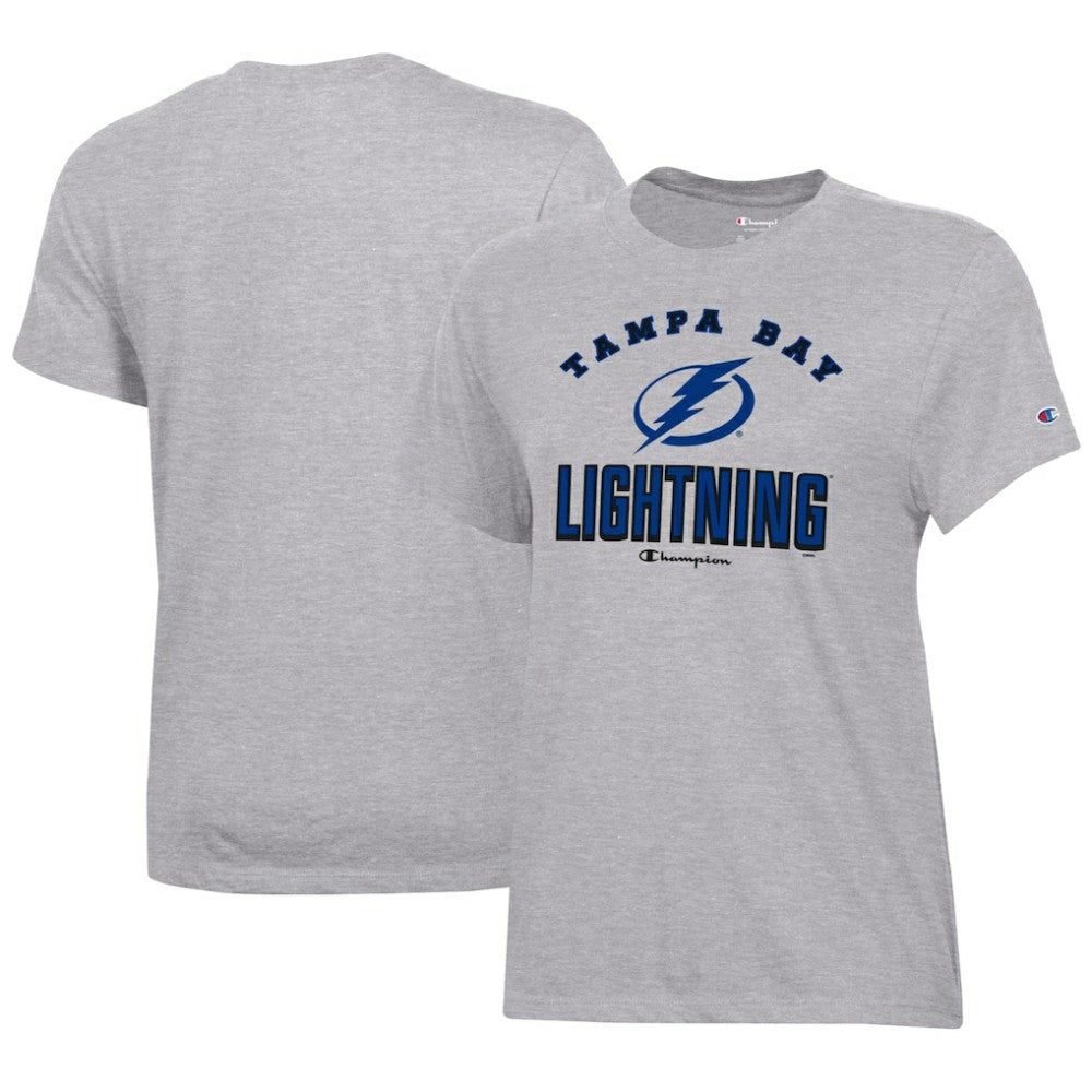Tampa Bay Lightning Champion Women's Core T-Shirt - Heather Gray T-shirts
