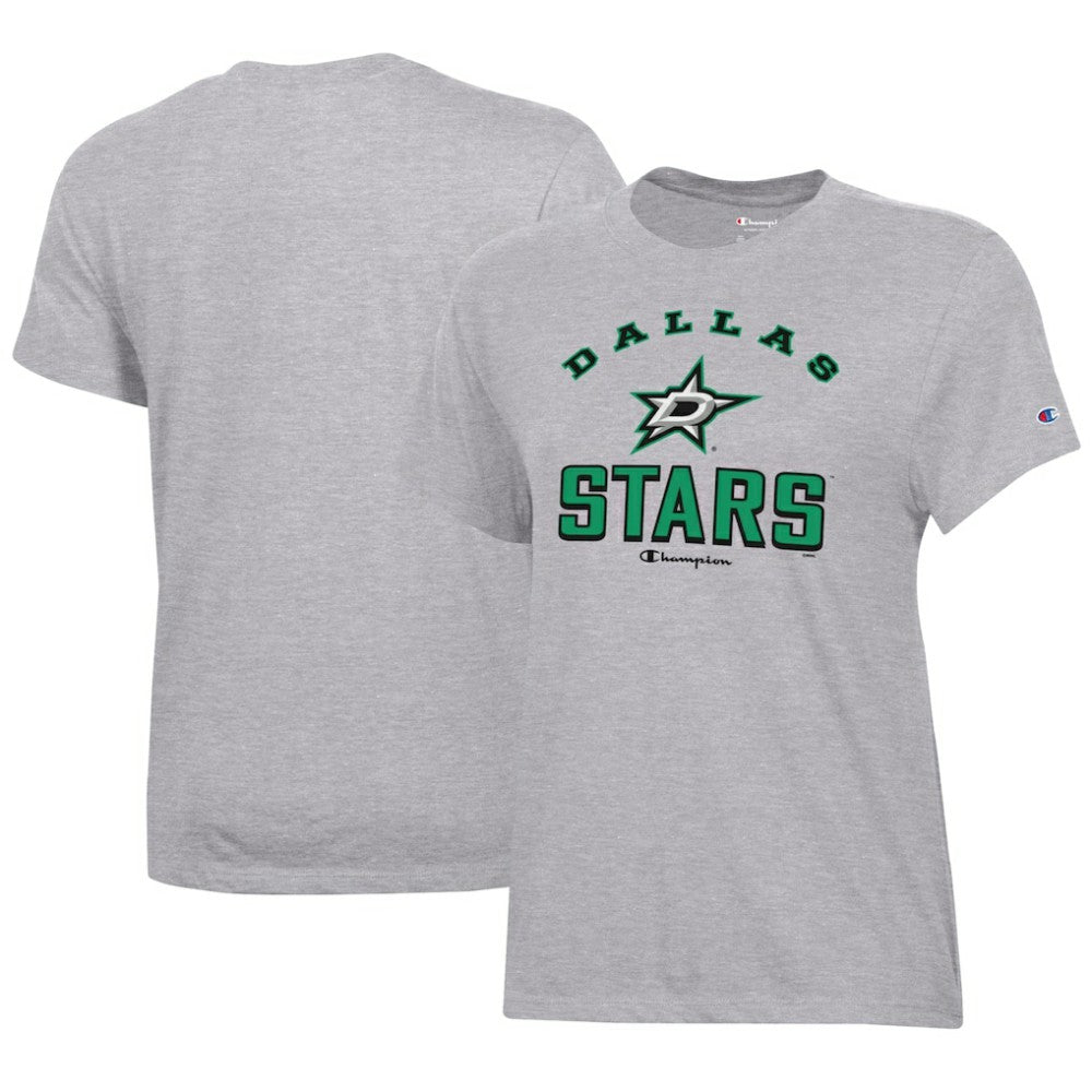 Dallas Stars Champion Women's Core T-Shirt - Heather Gray T-shirts