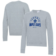 Toronto Maple Leafs Champion Women's Powerblend Pullover Sweatshirt - Gray Sweatshirts