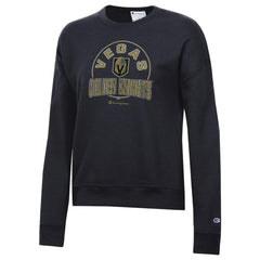 Vegas Golden Knights Champion Women's Powerblend Pullover Sweatshirt - Black Sweatshirts