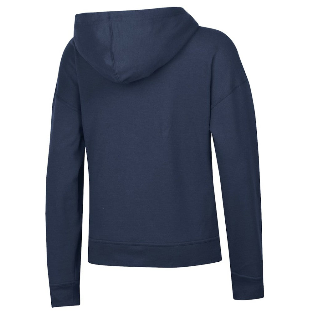 Columbus Blue Jackets Champion Women's Powerblend Fleece Pullover Hoodie - Navy Hoodies