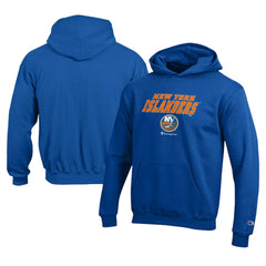 New York Islanders Champion Youth Eco Powerblend Pullover Hoodie - Royal Hoodies
