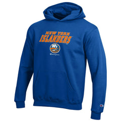 New York Islanders Champion Youth Eco Powerblend Pullover Hoodie - Royal Hoodies