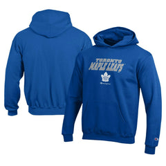Toronto Maple Leafs Champion Youth Eco Powerblend Pullover Hoodie - Royal Hoodies