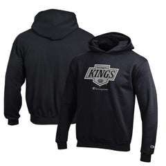 Los Angeles Kings Champion Youth Eco Powerblend Pullover Hoodie - Black Hoodies