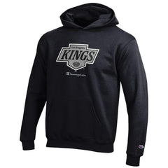Los Angeles Kings Champion Youth Eco Powerblend Pullover Hoodie - Black Hoodies