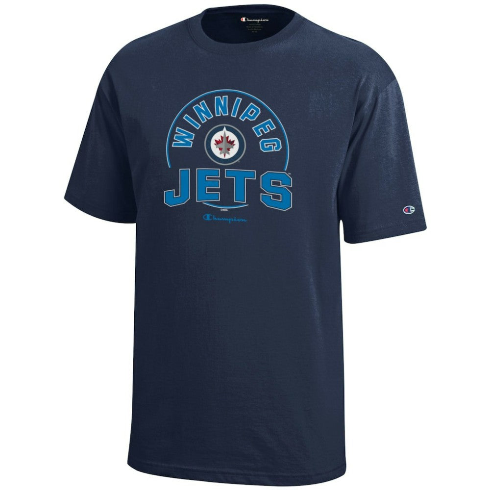 Winnipeg Jets Champion Youth Jersey T-Shirt - Navy T-shirts