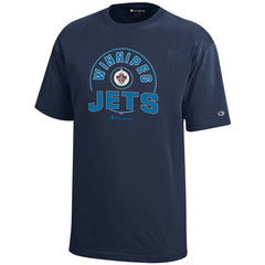 Winnipeg Jets Champion Youth Jersey T-Shirt - Navy T-shirts