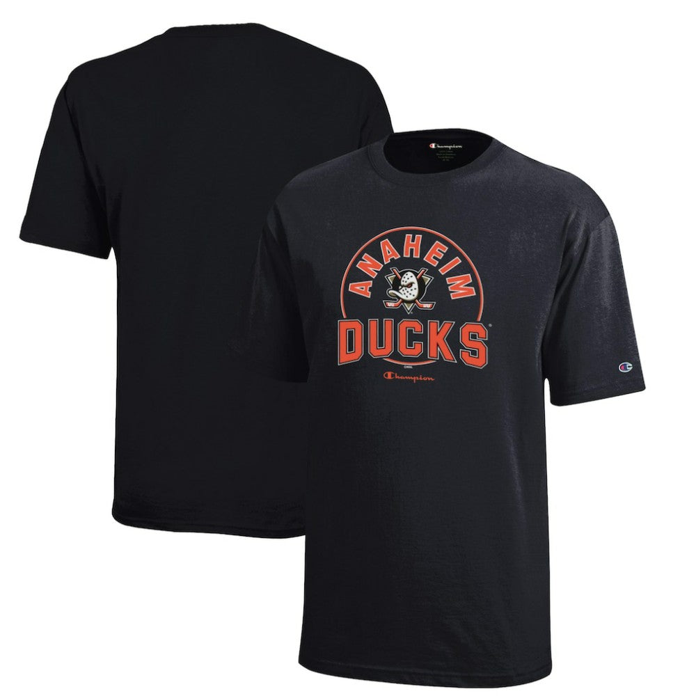 Anaheim Ducks Champion Youth Jersey T-Shirt - Black T-shirts