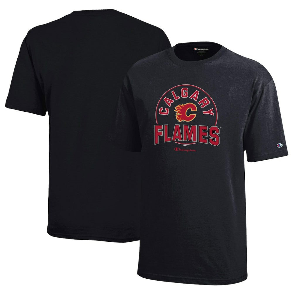 Calgary Flames Champion Youth Jersey T-Shirt - Black T-shirts