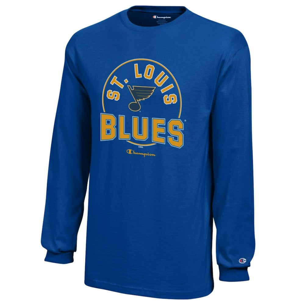 St. Louis Blues Champion Youth Long-Sleeve Jersey T-Shirt - Royal T-shirts
