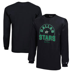 Dallas Stars Champion Youth Long-Sleeve Jersey T-Shirt - Black T-shirts