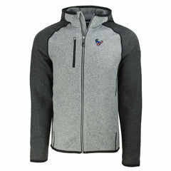 Houston Texans Cutter & Buck Americana Mainsail Full-Zip Hooded Jacket - Heather Gray/Heather Charcoal sale